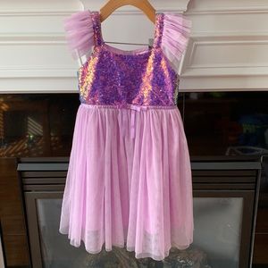 Sequin Bodice Tulle Dress
POPATU POSCS1002